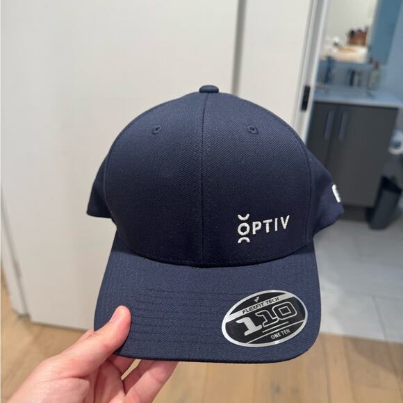 Flexfit 110 Navy Blue Baseball Cap Hat